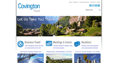 Desktop Screenshot of covingtontravel.com